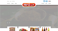 Desktop Screenshot of aounfood.com